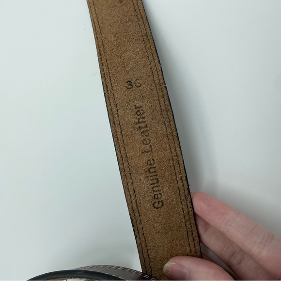 Timberland Brown Genuine Leather Belt - Picture 4 of 8